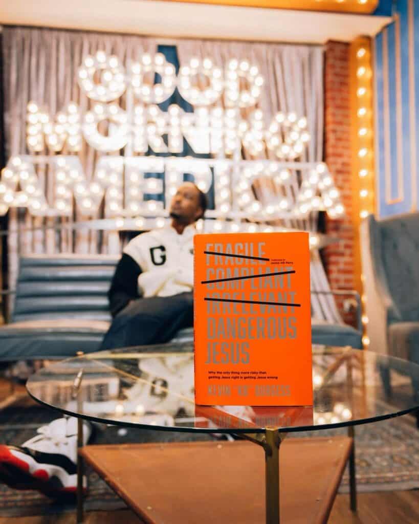 KB on Good Morning America discussing his book Dangerous Jesus