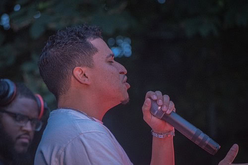 Anthony Ramos on stage (Underserved)