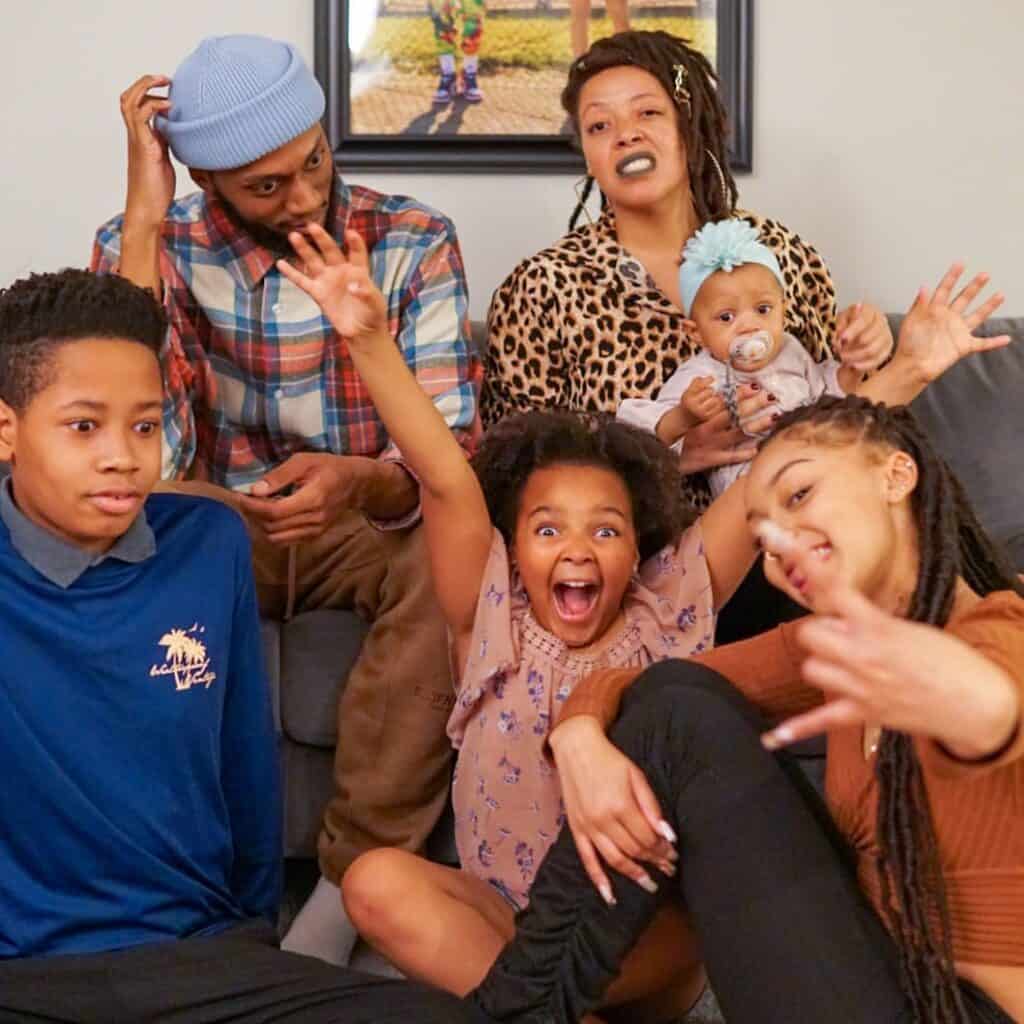 armond wakeup be positive music show alt pic 2 with family