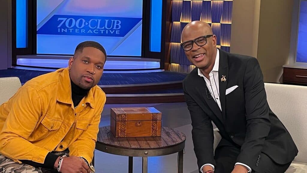 Canon alt pic 2 02252024 on set of the 700 club (Christian Hip Hop)