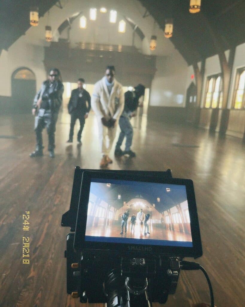 Da Fixx Ep 234 alt pick 3, 1K Phew, Young Dro and 1K Pson on the set of their video Favorite Trapper