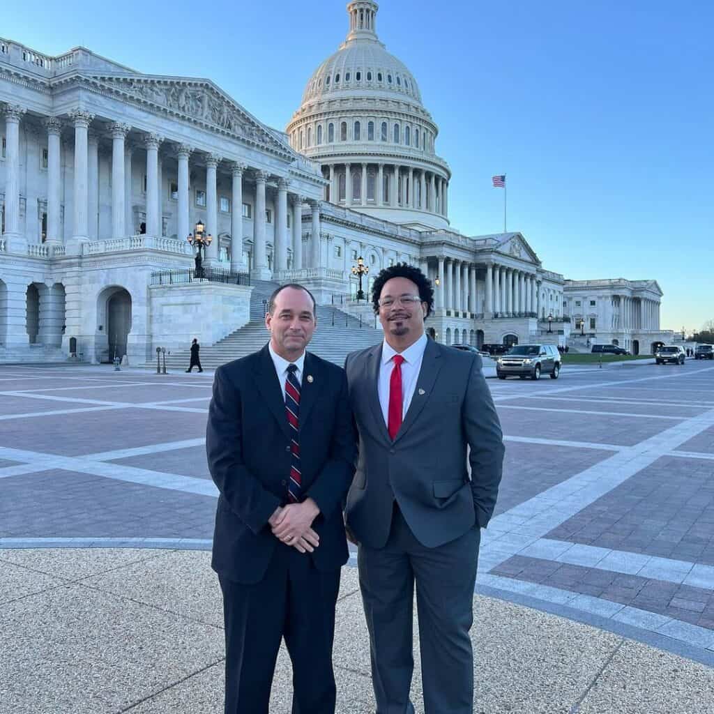 TCS EP 123 ALT PIC 2 RYAN WITH CONGRESSMEN BOB GOOD FATHERLESSNESS