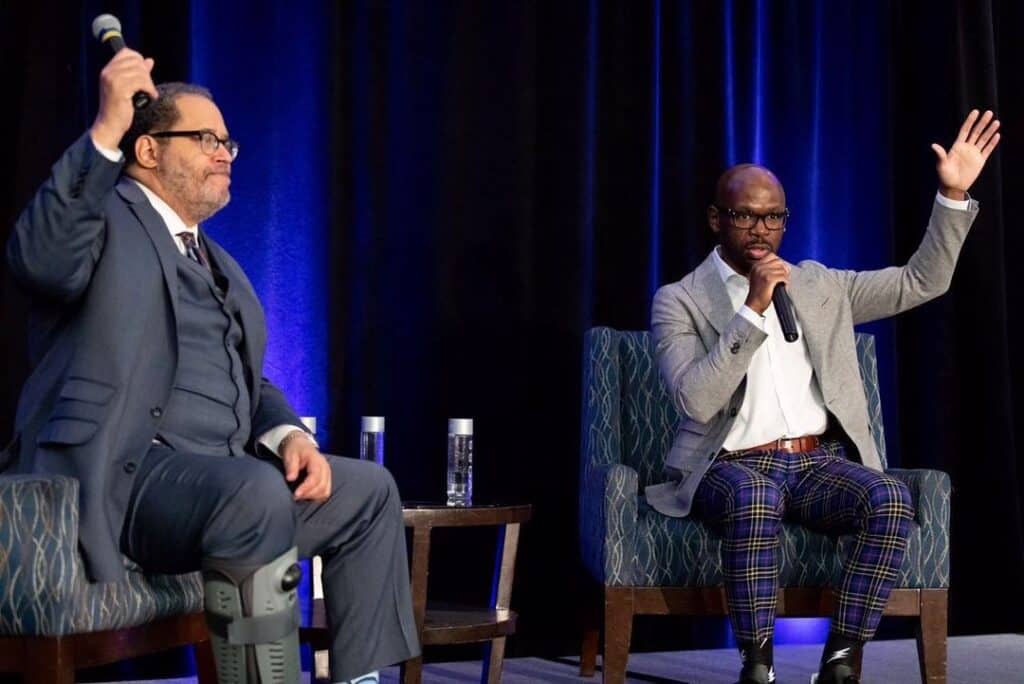 COTB 01282024 Daymond Glenn and Michael Eric Dyson alt pic 1 (social injustice)