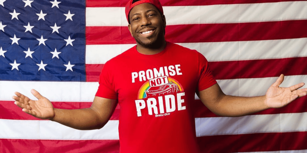 BRYSON GRAY FLAG PROMISE NOT PRIDE