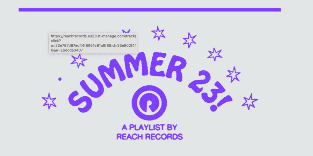 Reach Records Summer '23 Playlist