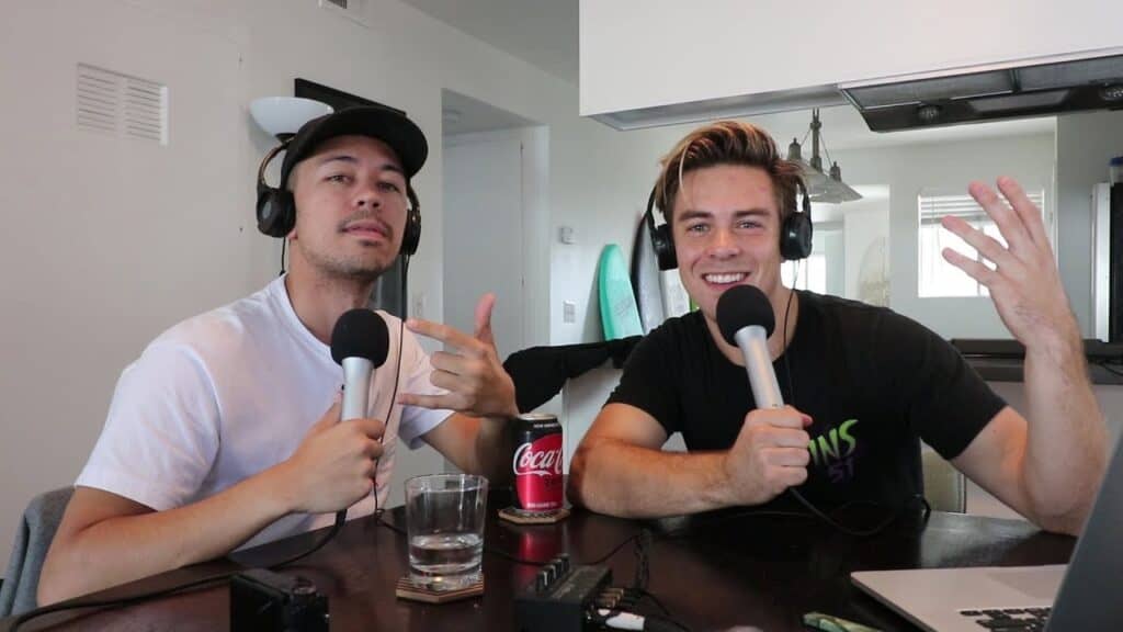 Cody Ko and Noel Miller of the TMC Podcast Christian Rap