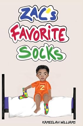 Meelah Williams book Zac's Favorite Socks about a boy with autism